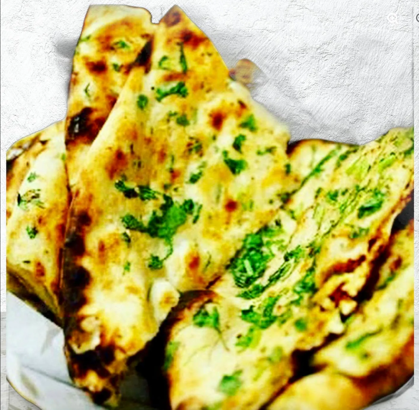Bread Basket (Garlic, Butter & Cheese Naan)