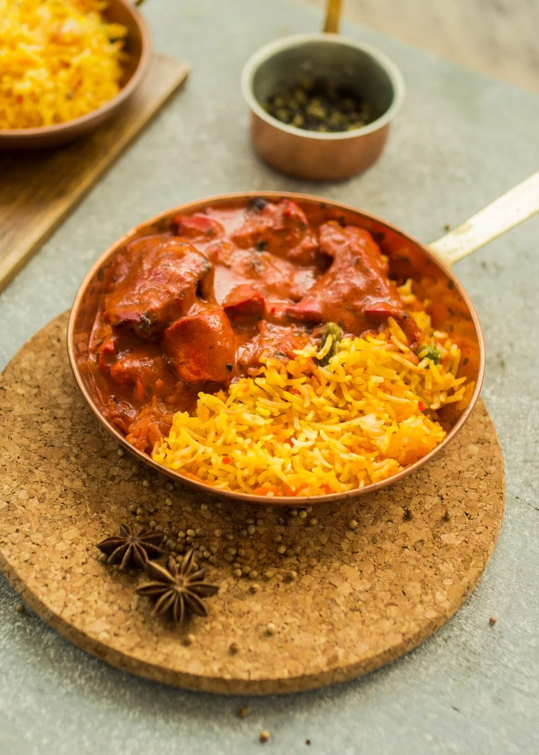 Butter Chicken and Rice